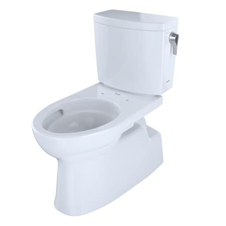 Toto Toilet Bowl, 1.0 gpf, Tornado Flush, Floor Mount, Elongated, Cotton CST474CUFRG#01